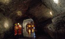 Operação subterrânea no complexo de ouro Serra Grande, em GO