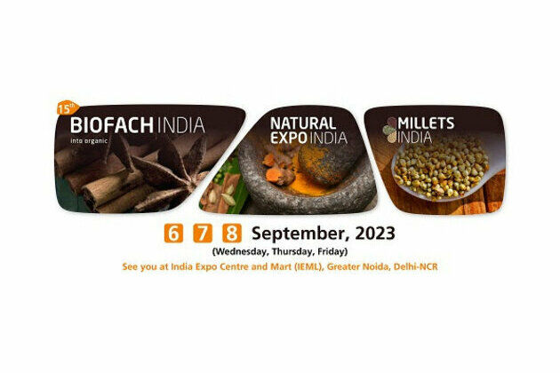 BIOFACH INDIA 2023: India's Most Focused Event for Organic, Natural Products and Millets Set to Held from 6-8 September