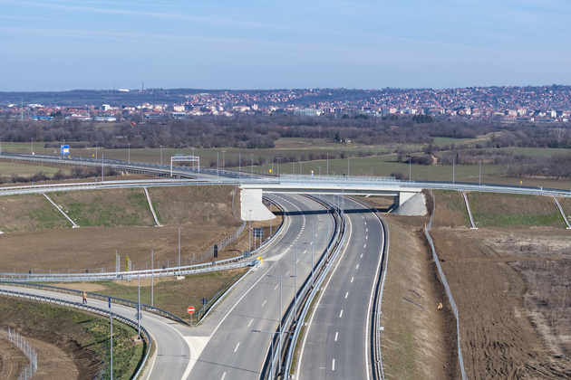 SERBIA-POZAREVAC-TWO SECTIONS OF DANUBIAN CORRIDOR-OPENING