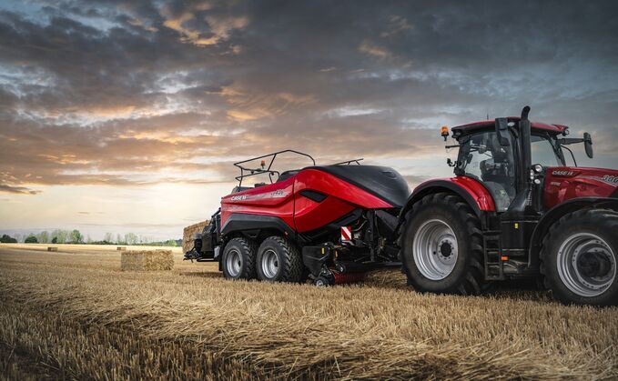 Case IH adds automation and compostable net wrap to new balers