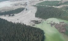 Tailings at Mount Polley