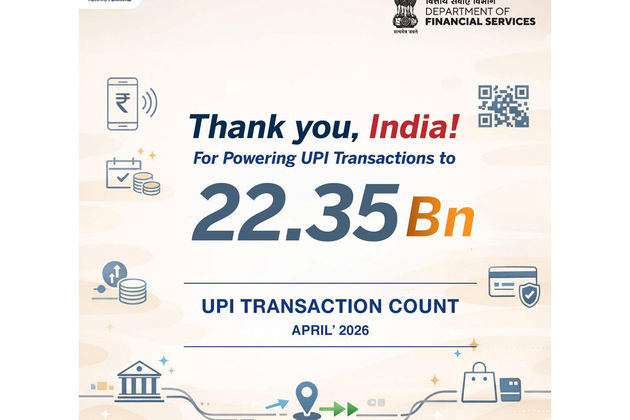 UPI records 22.35 billion transactions in April 2026, continues digital payments momentum