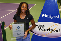 Venus Williams regains Whirlpool's Player of the Year Award