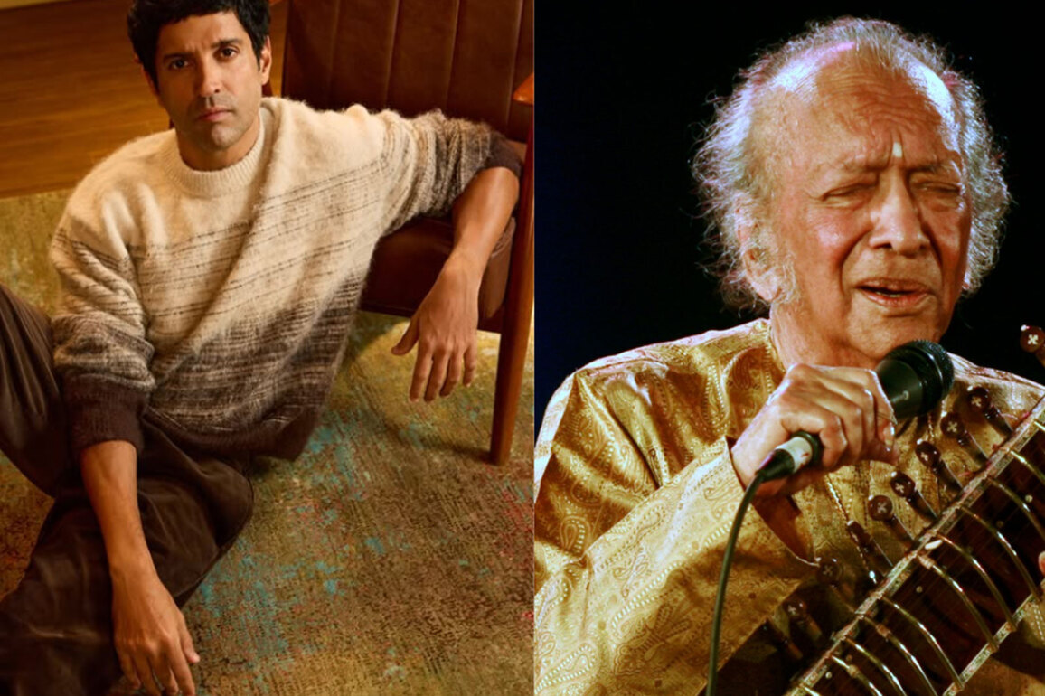 "Honoured and grateful": Farhan Akhtar on playing maestro Ravi Shankar in Hollywood film