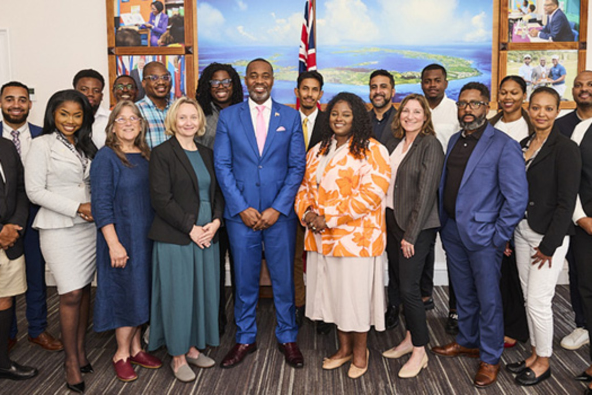 Caribbean Canada Leaders Visit Cabinet Office