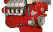 A Deutz V8 engine