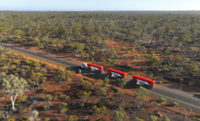 The Mineral Resources autonomous road train powered by Hexagon