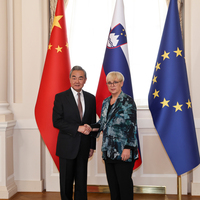 SLOVENIA-LJUBLJANA-PRESIDENT-CHINA-WANG YI-MEETING