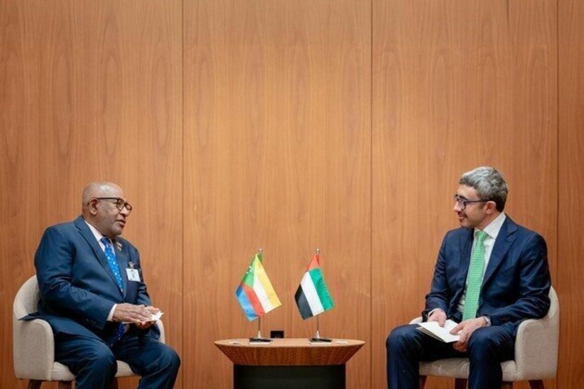 Abdullah bin Zayed meets President of Union of Comoros in New York
