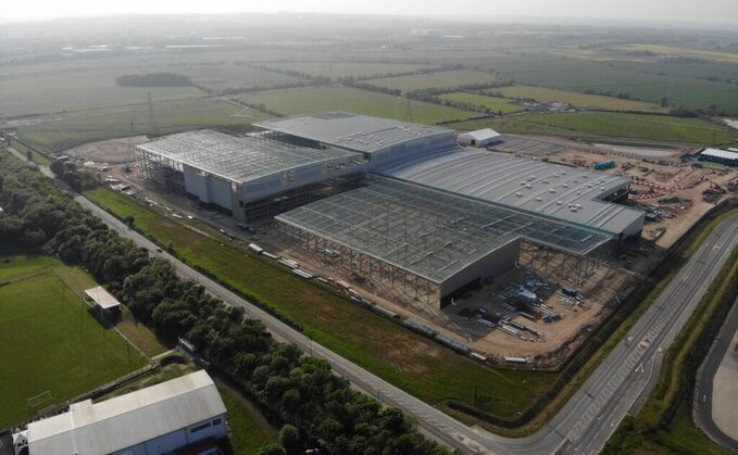 AESC's battery factory being developed in Sunderland | Credit: AESC