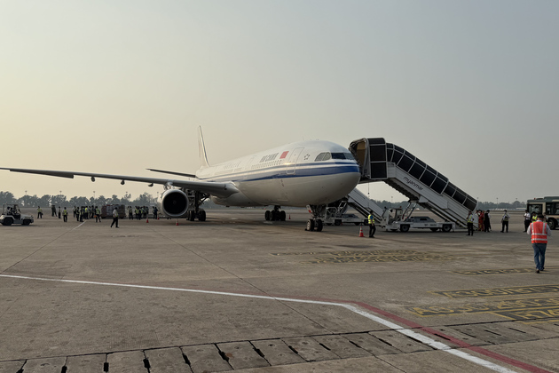 (SpotNews)MYANMAR-EARTHQUAKE-CHINESE RESCUE TEAM-ARRIVAL