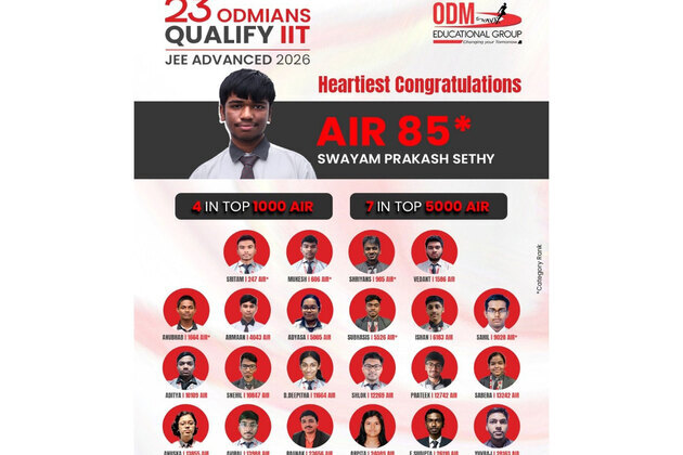 ODM Celebrates 23 IIT Qualifiers in JEE Advanced 2026; Four Rank Among Top 1000