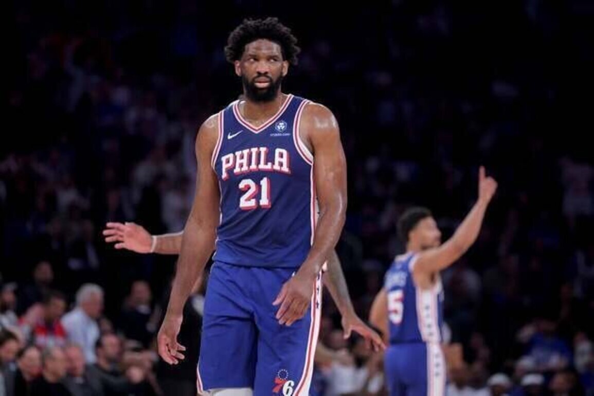 76ers' Joel Embiid back for Game 3; Knicks' OG Anunoby out