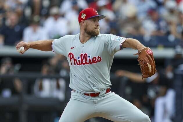 Phillies place RHP Jonathan Bowlan on 15-day IL