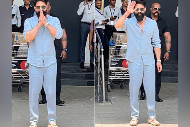 'KGF' star Yash in Mumbai for shoot of 'Toxic'