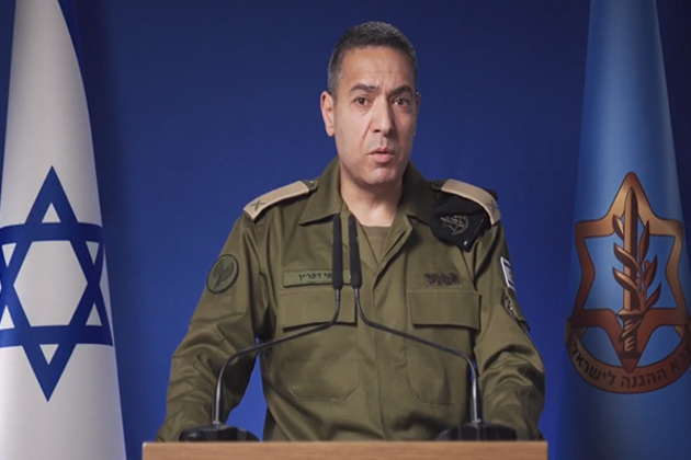 "Iran launched over 450 ballistic missiles and hundreds of UAVs in last 6 days," Israel Defence Spox says