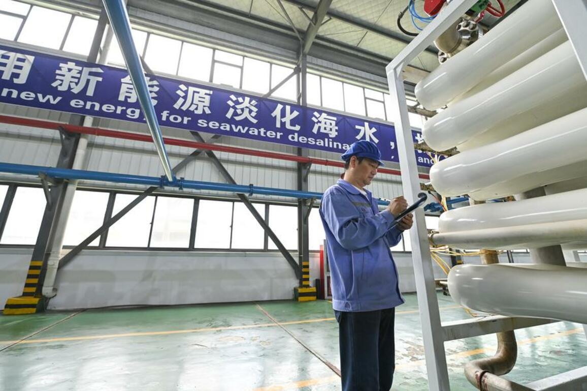 Technology&Life | New energy powered desalination technology promotes high-quality development in Yancheng