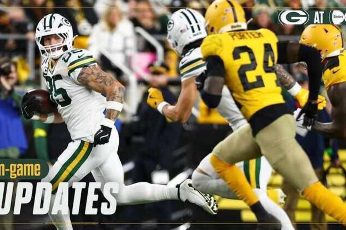 Steelers lead Packers 16-7 at halftime