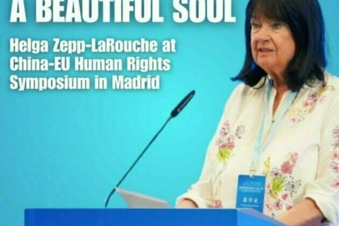 'What Constitutes a Beautiful Soul': Helga Zepp-LaRouche Remarks to China-EU Human Rights Symposium in Madrid