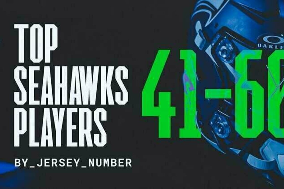Top Seahawks Players By Jersey Number: 41-60