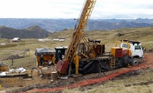  Tinka Resources drilling in Peru