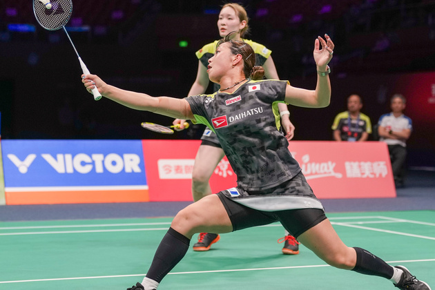 (SP)CHINA-NINGBO-BADMINTON-ASIA CHAMPIONSHIPS 2026-WOMEN'S DOUBLES-SEMIFINAL (CN)
