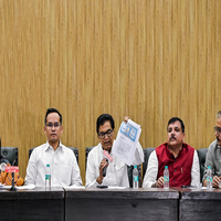 Opposition parties say EC did not reply to "vote theft" allegations in its presser; BJP hits back