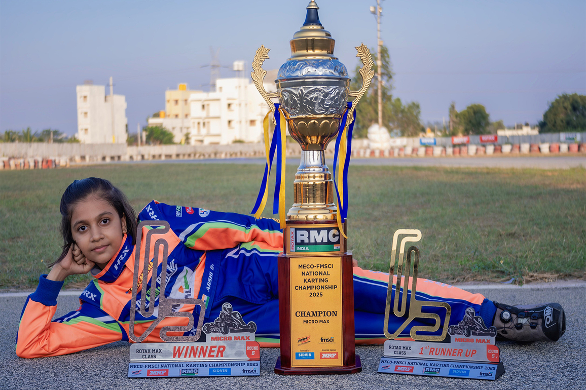 Arshi Gupta becomes India's first female National Karting champion