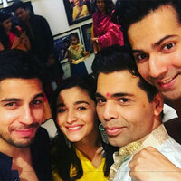 Sidharth, Varun, Alia celebrate 13 years of 'Student of the Year'