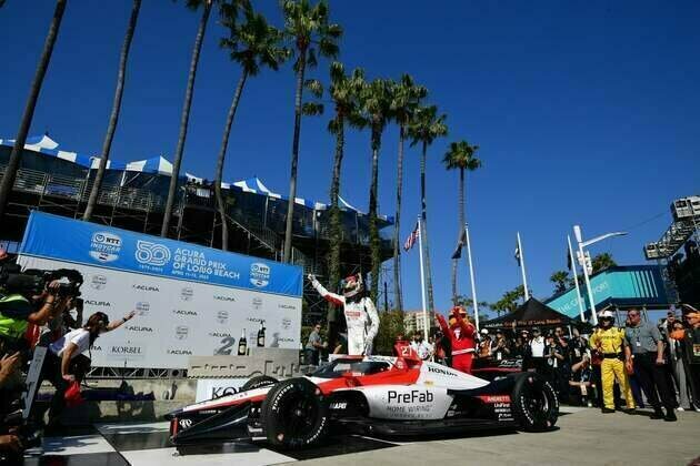 Kyle Kirkwood tops Alex Palou to win Grand Prix of Long Beach