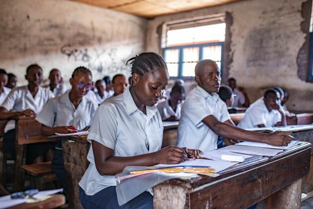 Students sit future-defining national exams despite gunfire in eastern DR Congo
