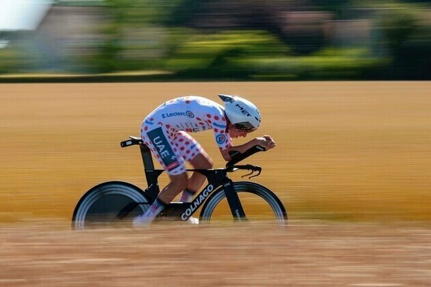 Tadej Pogaar takes Tour de France Yellow Jersey after storming time trial