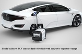 Honda unveils all-new FCV concept fuel-cell vehicle