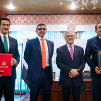Abdullah bin Zayed meets Pakistan's Deputy Prime Minister & FM, sigining two MoUs, agreement between two countries