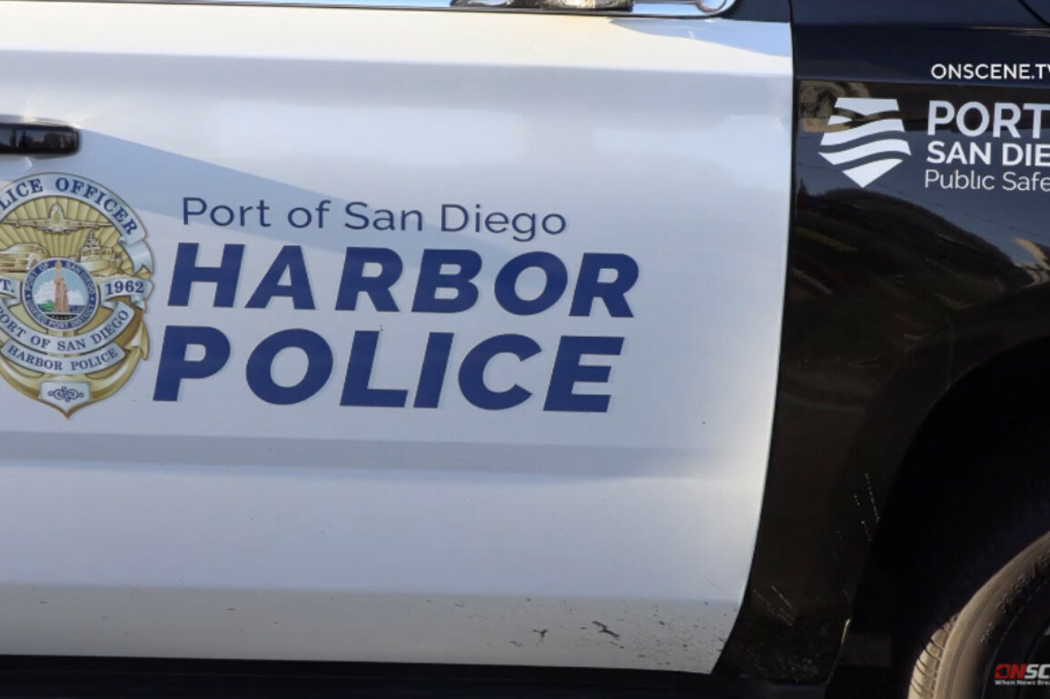 1 dead, 2 hospitalized after speeding pickup crashes into bay from Harbor Island s of San Diego