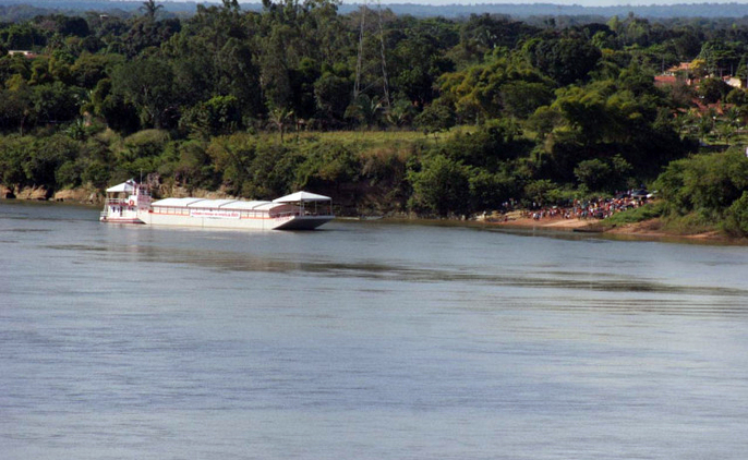 Transporte de carga no Rio Tocantins hidrovia