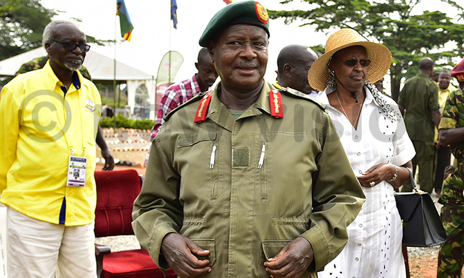 Museveni receives petition to remove presidential age limit Museveni receives petition to remove presidential age limit