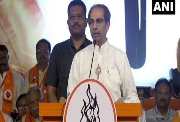 "Our Hindutva lights stoves in houses but BJP's Hindutva burns houses," Uddhav Thackeray