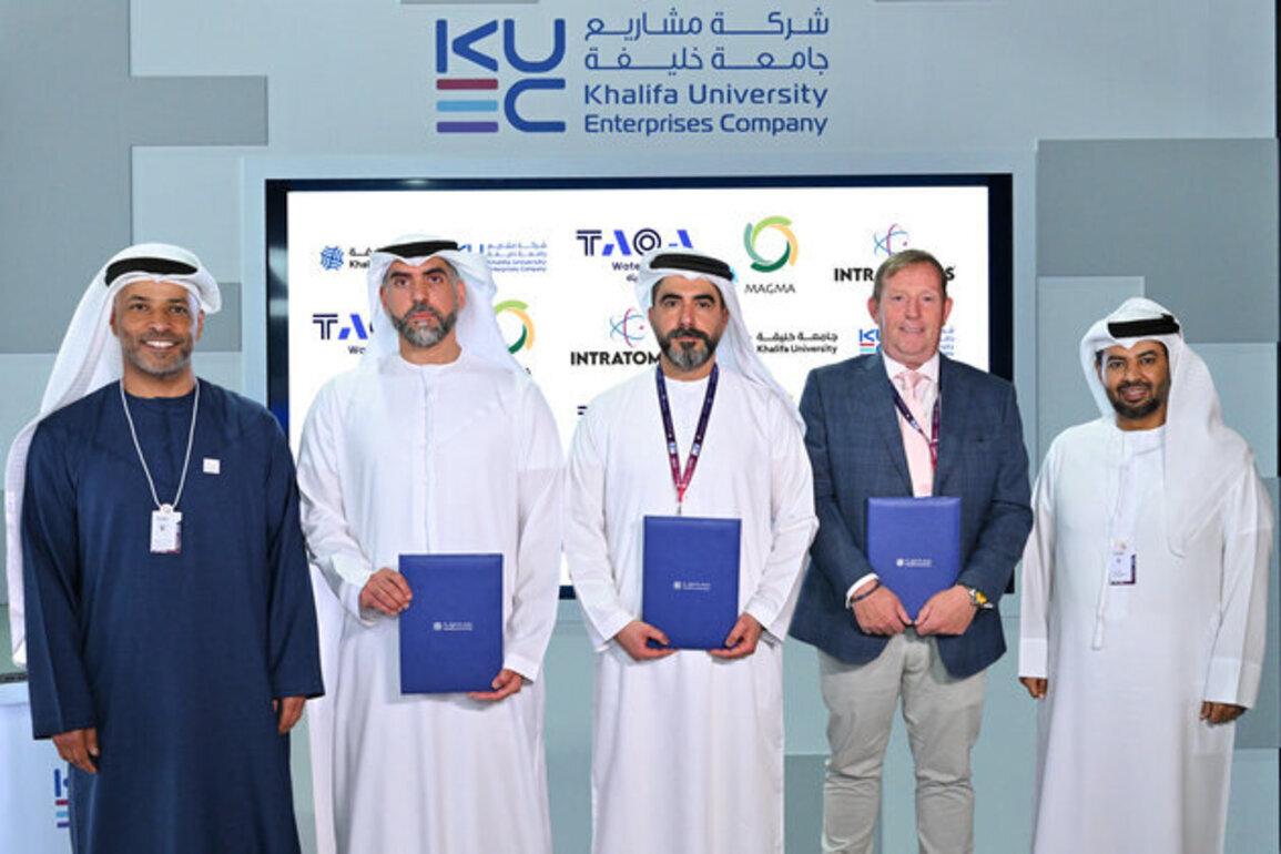 INTRATOMICS, TAQA Water Solutions, MAGMA sign MoU to convert Abu Dhabi's biosolids into graphene