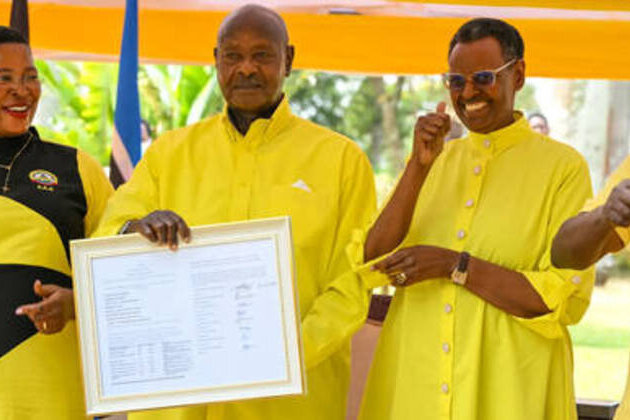 Ugandan president secures landslide victory