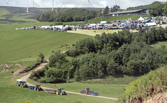 This year's NSA Scotsheep event saw a record breaking 216 trade stands in attendance.