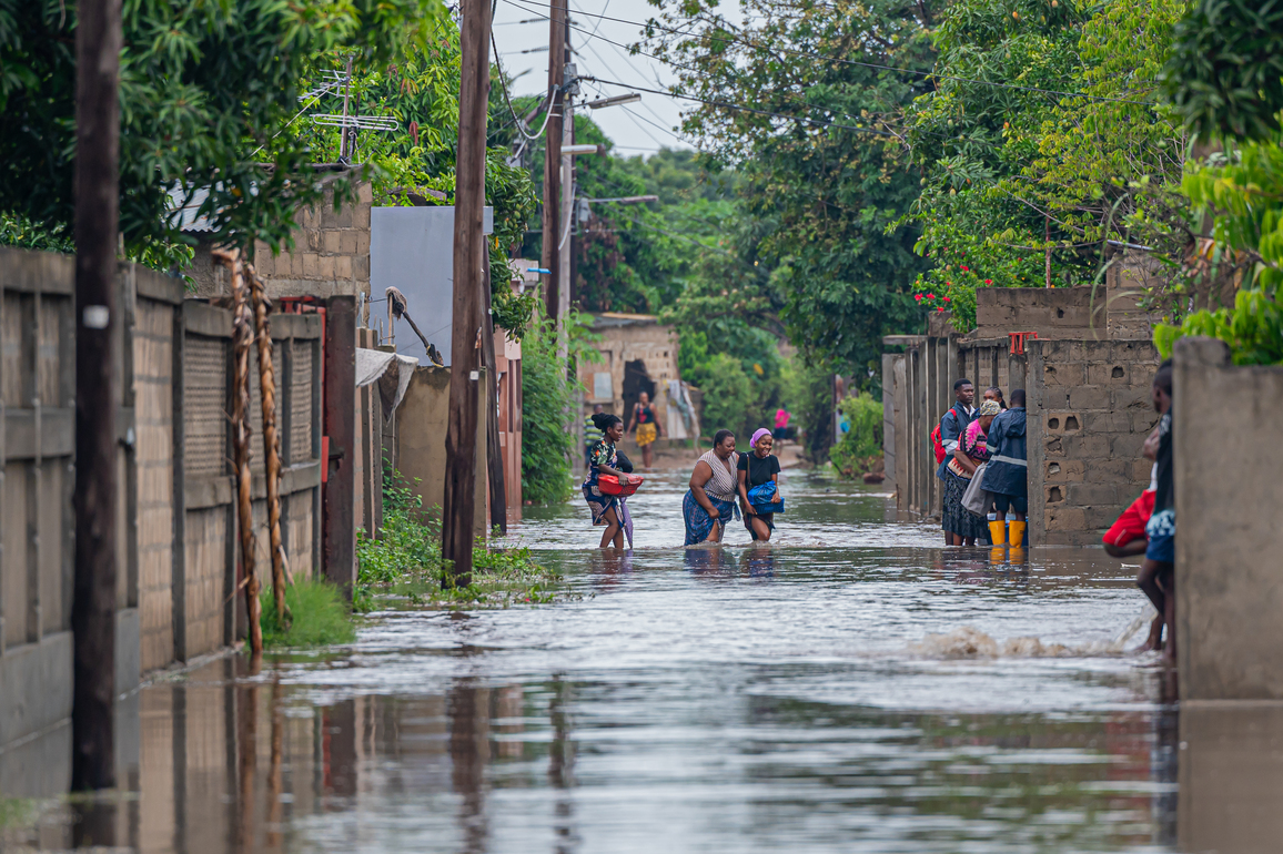 MOZAMBIQUE-MATOLA-RAINY SEASON-FLOOD