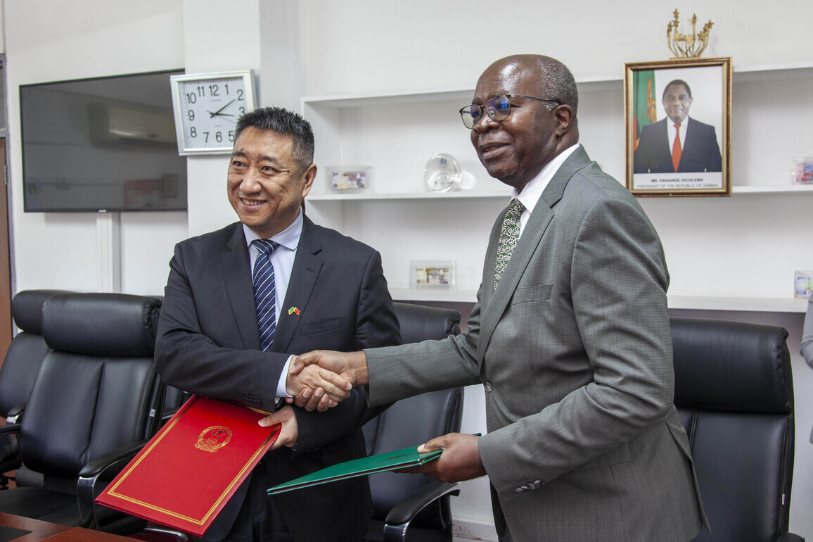 ZAMBIA-LUSAKA-CHINA-DEVELOPMENT COOPERATION AGREEMENT
