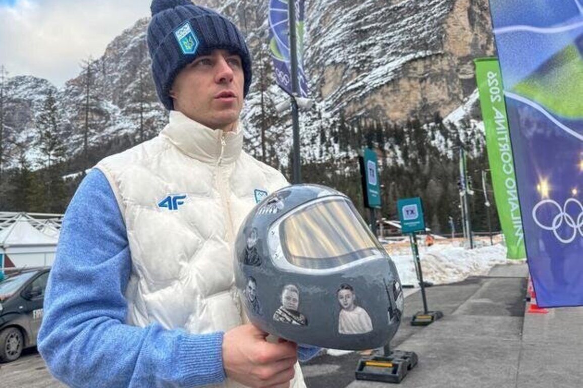 Ukrainian athlete says IOC banned helmet showing those killed in war