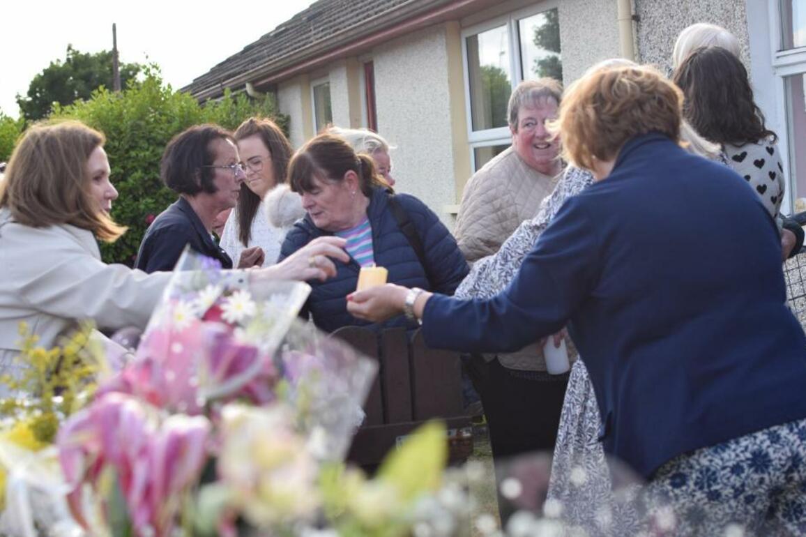 Candlelit vigil in Fermanagh for Michelle McQuillan