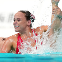 (SP)CHINA-XI'AN-ARTISTIC SWIMMING-WORLD CUP-MIXED DUET TECHNICAL (CN)