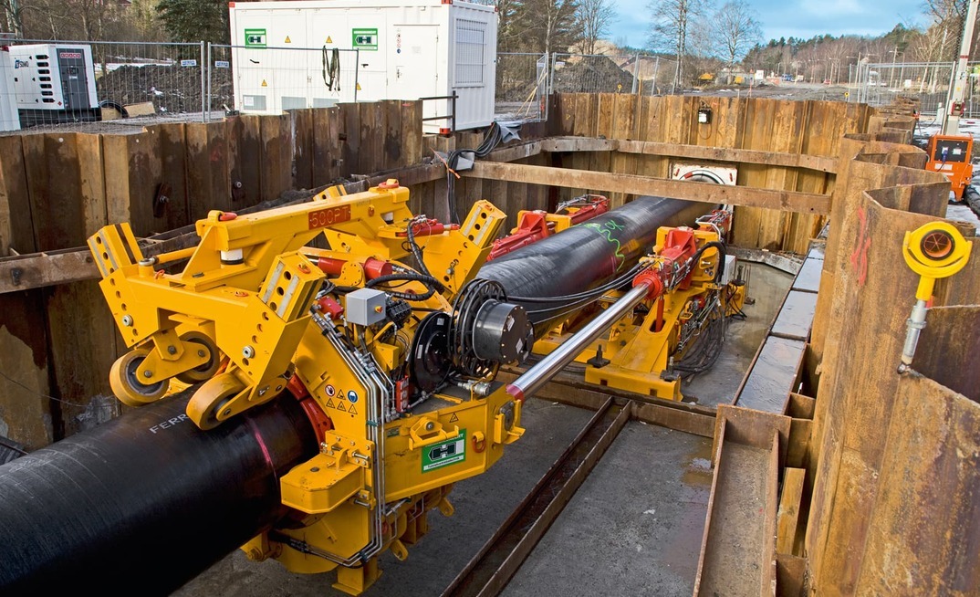 A Herrenknecht direct pipe system like this has been purchased by JGL