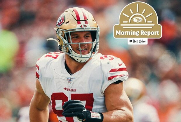 Morning Nick Bosa Shares Workout Video