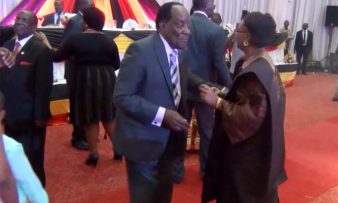 Kiggundu ends tenure with a smile, dance Kiggundu ends tenure with a smile, dance