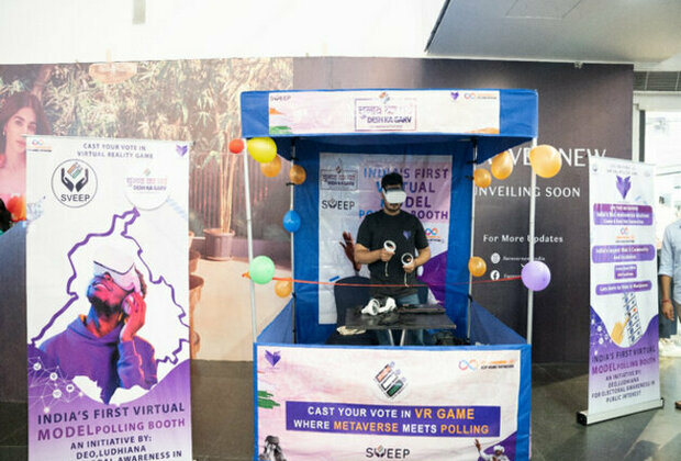 Crewsphere launches India's first metaverse powered virtual model Polling Booth in association with District Election Office, Ludhiana